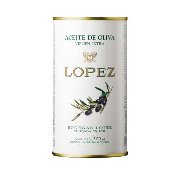 Aceite de Oliva López Virgen Extra Lata 500 ml