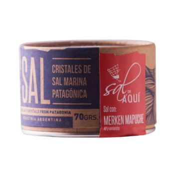 Cristales de sal Marina con Merken x 500 grs