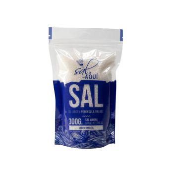 Sal marina natural Península Valdéz Grano Medio 300 Gr