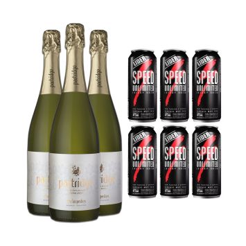 Espumante Las Perdices Partridge Extra Brut | Speed Energizante x6