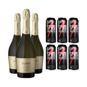 Espumante Las Perdices Champenoise Extra Brut | Speed Energizante x6