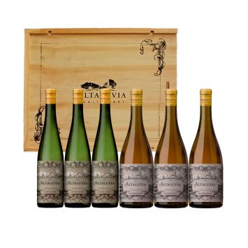 Combo Altaluvia Riesling c/caja de madera