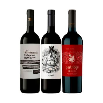 Combo Cordero con Piel de Lobo| Durmientes CS | Las Perdices Red Blend