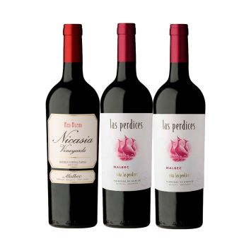 Combo Las Perdices Malbec |Nicasia Red Blend Malbec