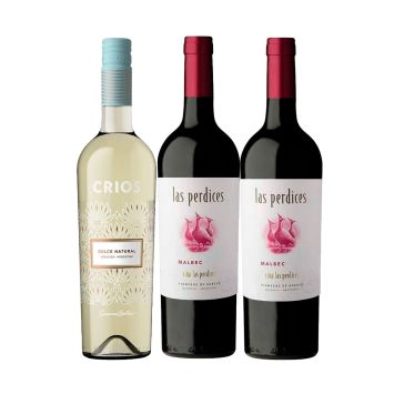 Combo Las Perdices Malbec | Crios Dulce Natural