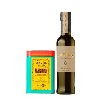 Aceite Oliva Perdices El Cortijo 500 ml | Laur Blend de Terroir Lata 500 ml 